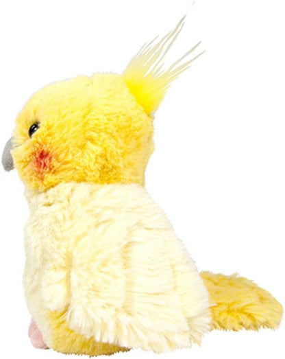 FLUFFIES STUFFED TOY Small Yellow Budgie