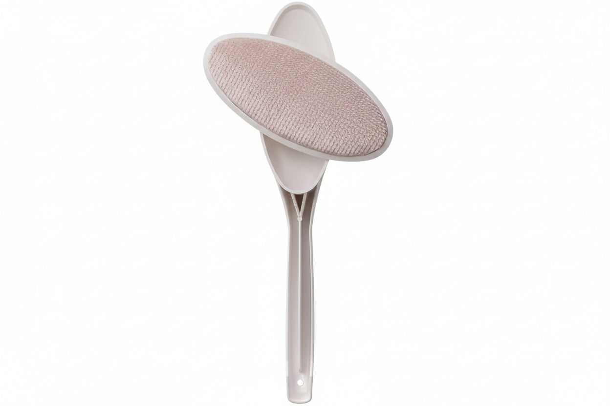 Nippon Seal Etiquette Pet Hair Remover Brush - Pink