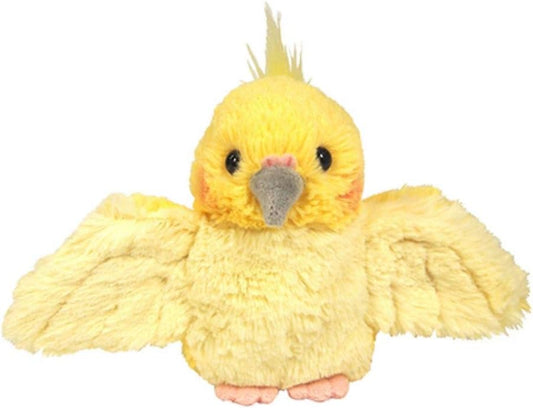 FLUFFIES STUFFED TOY Small Yellow Budgie