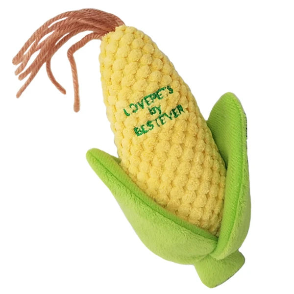 Squeaky Corn Dog Toy | BESTEVER Love Pets