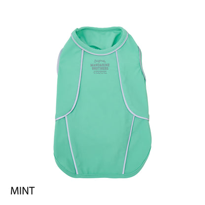 MANDARINE BROTHERS Cooling Fabric Reflective Dog T-Shirt