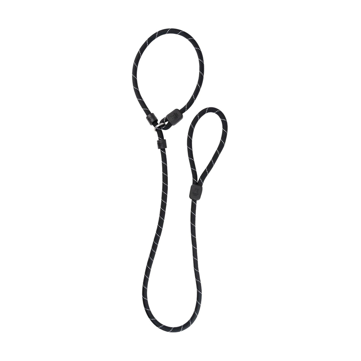 Woolly Wolf Retriever Leash Black