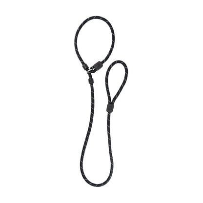 Woolly Wolf Retriever Leash Black