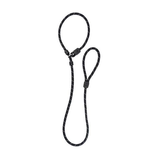 Woolly Wolf Retriever Leash Black