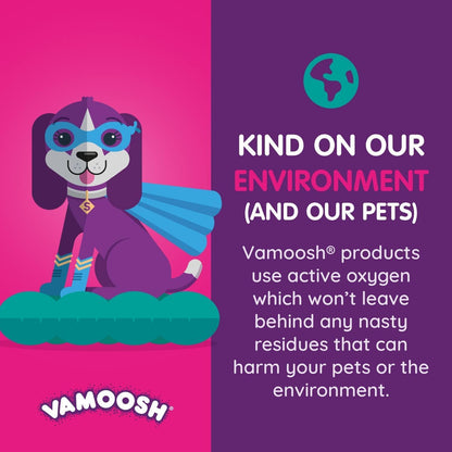 Vamoosh Pet Hair Remover for Washing Machines - 3 X 100g (3 Washes) - Pet Hair Dissolver for Dog and Cat Hair Removal
