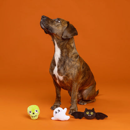 FRINGE STUDIO BOO YAH 3PCS SMALL DOG TOY HALLOWEEN