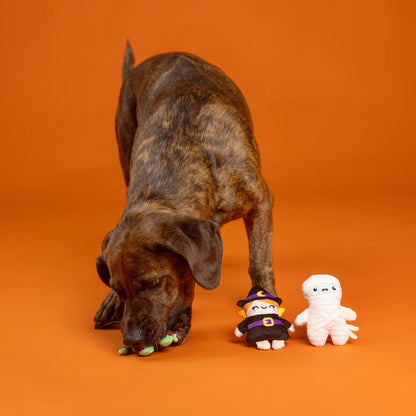 FRINGE STUDIO GHOULS WANA HVE FUN 3PC SML DOG TOY HALLOWEEN