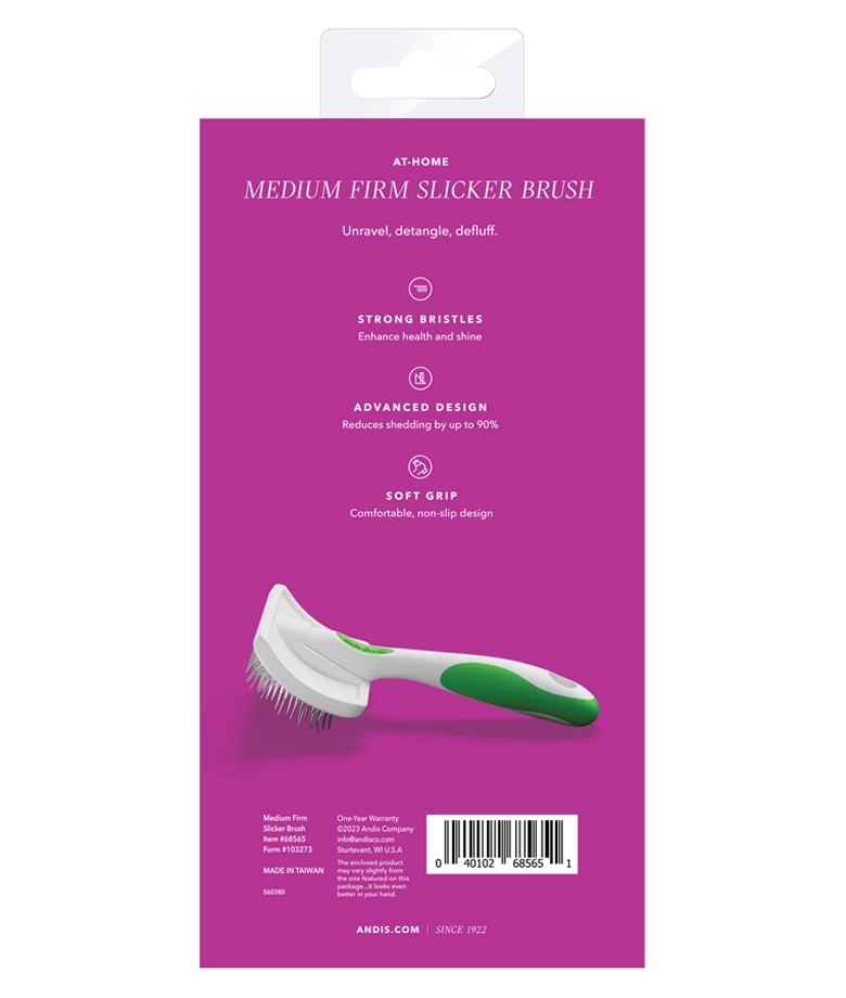 ANDIS Medium Firm Slicker Brush