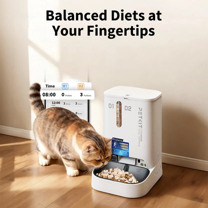 (New) PETKIT YumShare Dual-Hopper 2 Smart Feeder With Camera