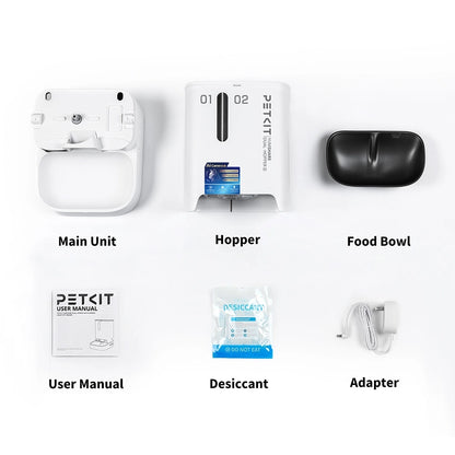 (New) PETKIT YumShare Dual-Hopper 2 Smart Feeder With Camera