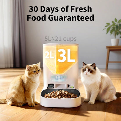 (New) PETKIT YumShare Dual-Hopper 2 Smart Feeder With Camera