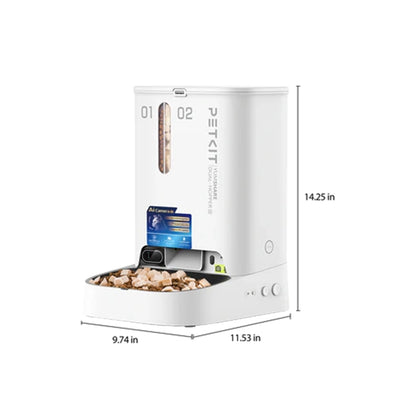 (New) PETKIT YumShare Dual-Hopper 2 Smart Feeder With Camera