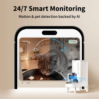 (NEW)PETKIT YumShare Solo 2 Smart Feeder With Camera