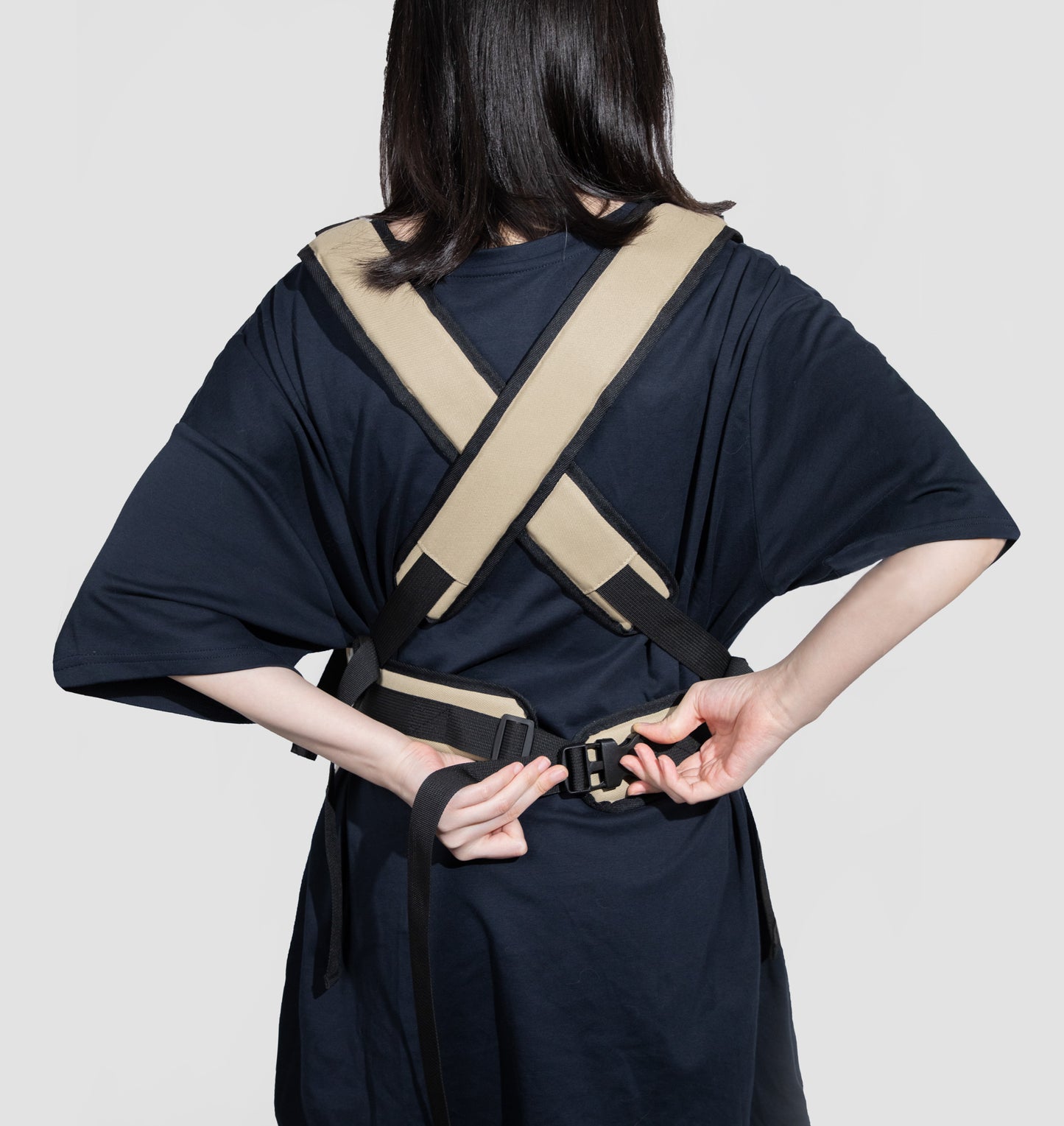 Front Tote Backpack - Green