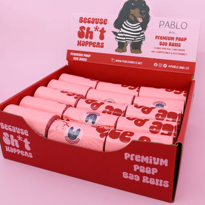 Pablo & Co. Boutique Premium Dog Poop Bags (one Rolls)