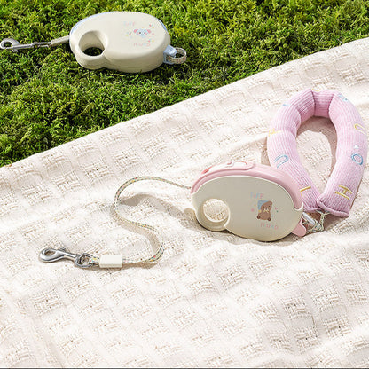 TUFFHOUND Mini Lightweight Extendable Dog Leash – 2.7m