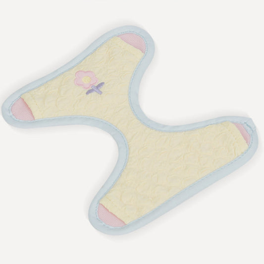 Sweet Floral Small Dog Harness - Yellow