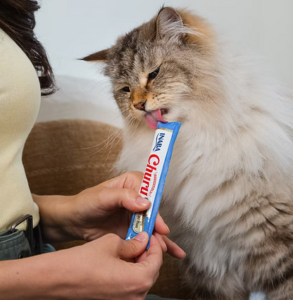 INABA Cat Churu Puree Chicken With Cheese (14G X 4)
