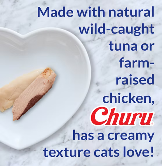 INABA Cat Churu Puree Chicken With Cheese (14G X 4)