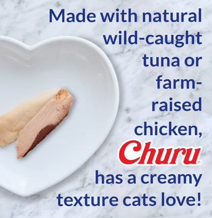 INABA Cat Churu Puree Chicken With Cheese (14G X 4)