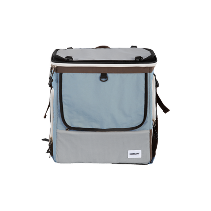HiDream Expandable Tent Pet Backpack Carrier for Cats & Small Dogs-Light Blue