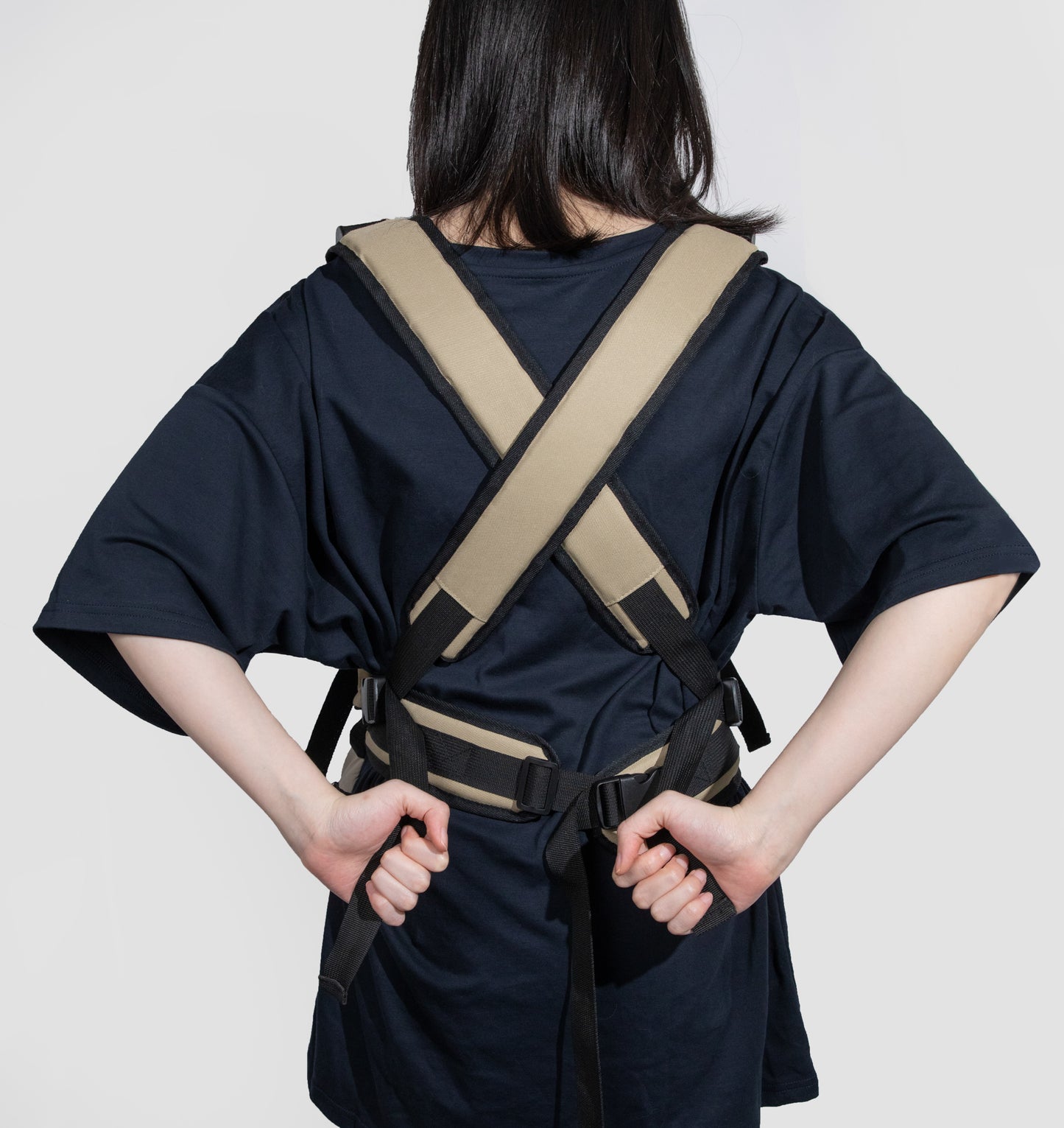 Front Tote Backpack - Green