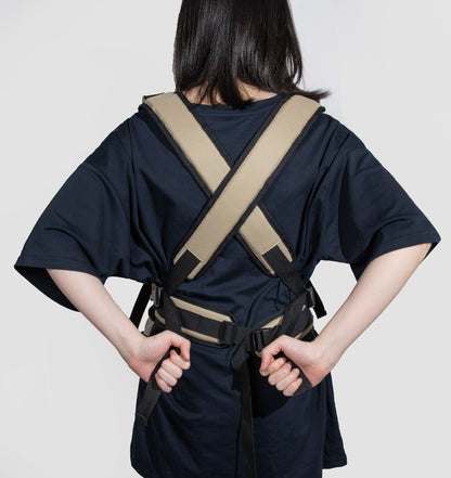 Front Tote Backpack - Green