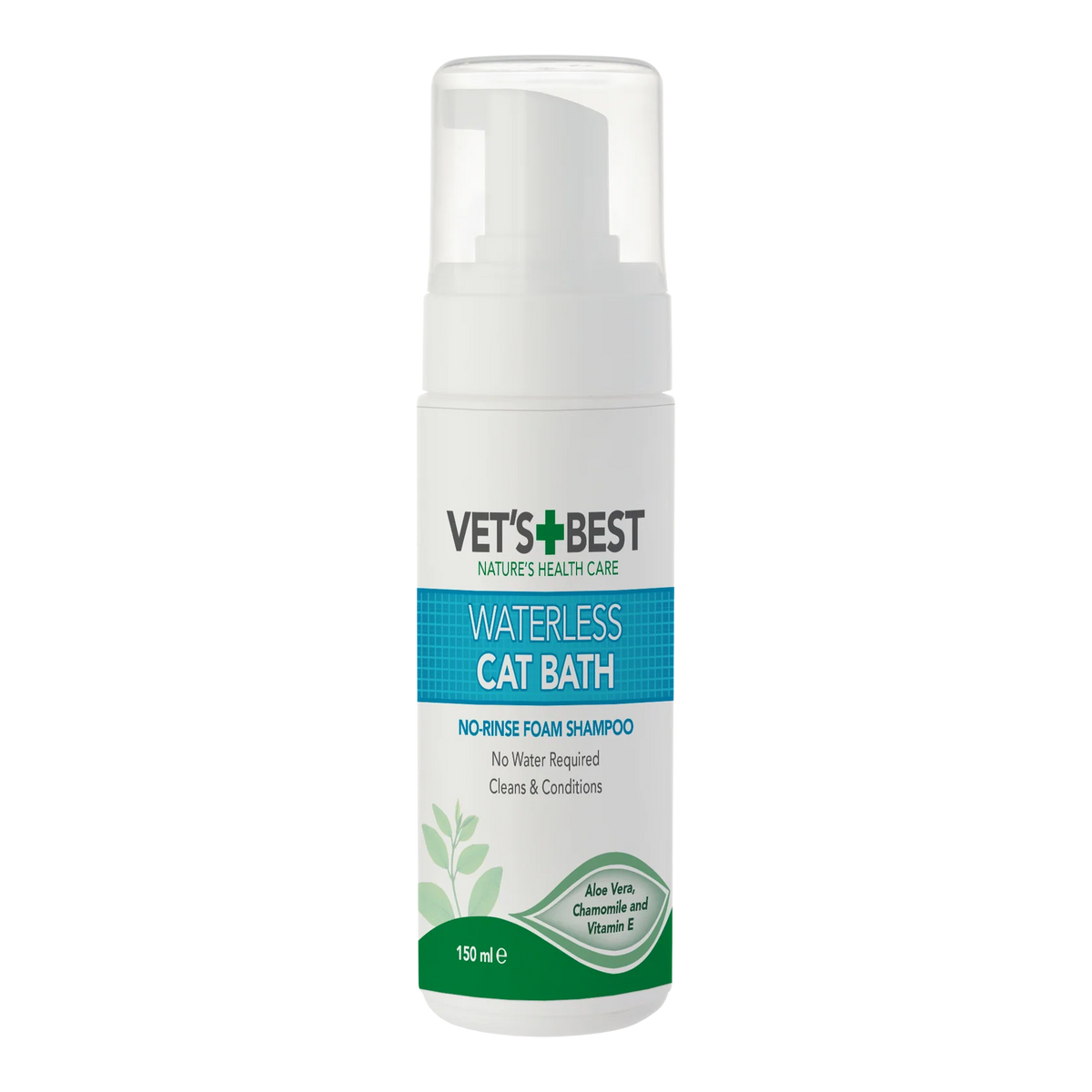 VET'S BEST Waterless Cat Bath
