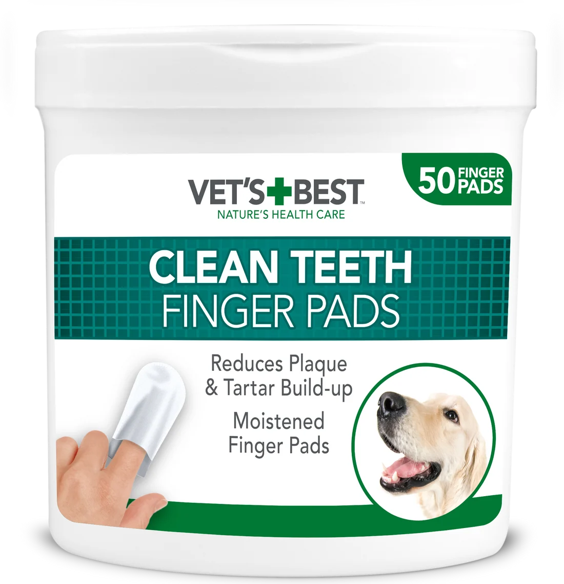 VET'S BEST Clean Teeth Finger Pads