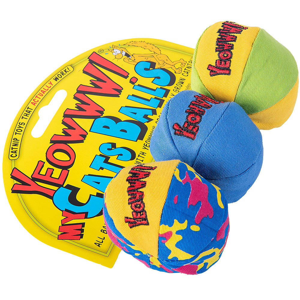 YEOWWW - MY CATS BALLS 3PK
