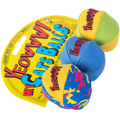 YEOWWW - MY CATS BALLS 3PK