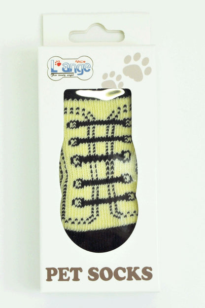 L'ange Pet Socks 4 Pack Sneaker