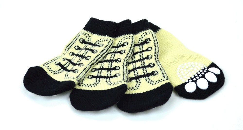 L'ange Pet Socks 4 Pack Sneaker