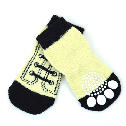 L'ange Pet Socks 4 Pack Sneaker