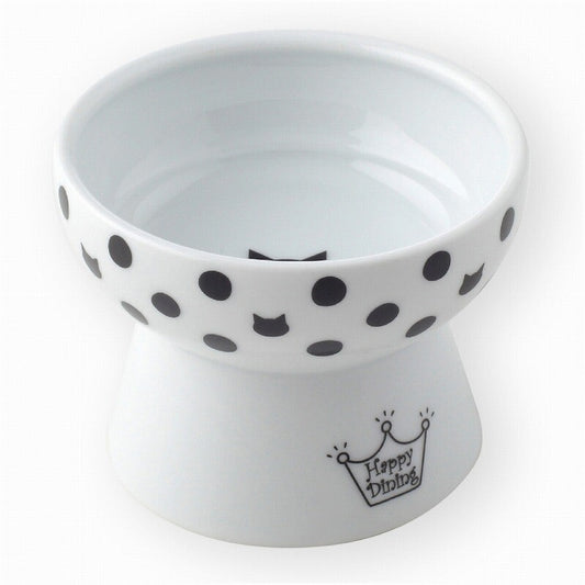 Necoichi Happy Dining Petite Raised Mini Cat Bowl for Kittens & Cats
