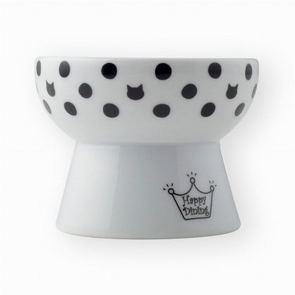 Necoichi Happy Dining Petite Raised Mini Cat Bowl for Kittens & Cats