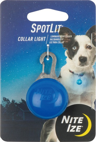 Nite Ize SpotLit Blue Collar Light (Battery Included)