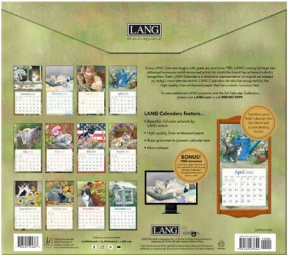 LANG 2026 Wall Calendar – Cat in the Country 1001899