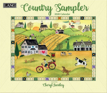 LANG 2026 Wall Calendar – Country Sampler 1001906