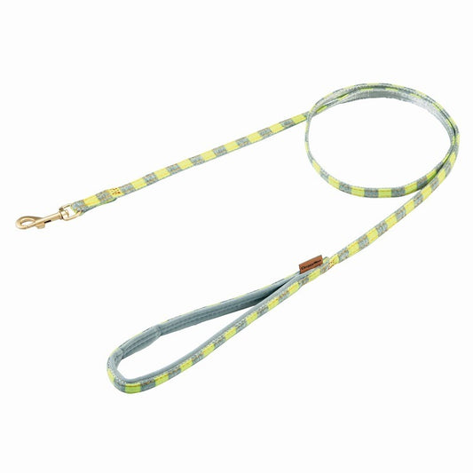 Doggy’s Tailor Dog Lead – Knit – Light Green / Grey SS