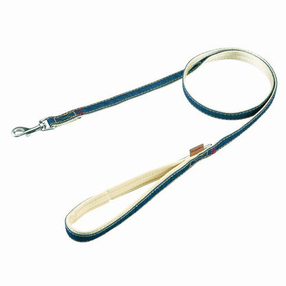 Doggy’s Tailor Dog Lead – Denim – Navy S