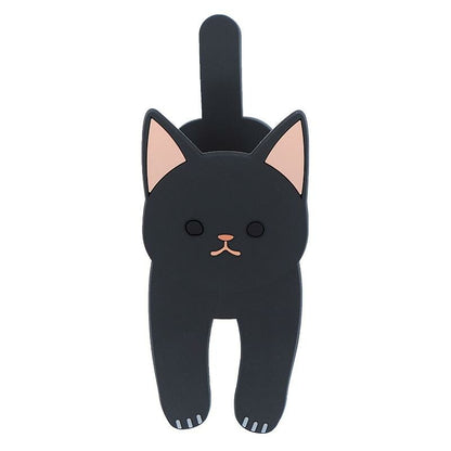 Toyo Case Refrigerator Magnet Hook with Clip - Black Cat