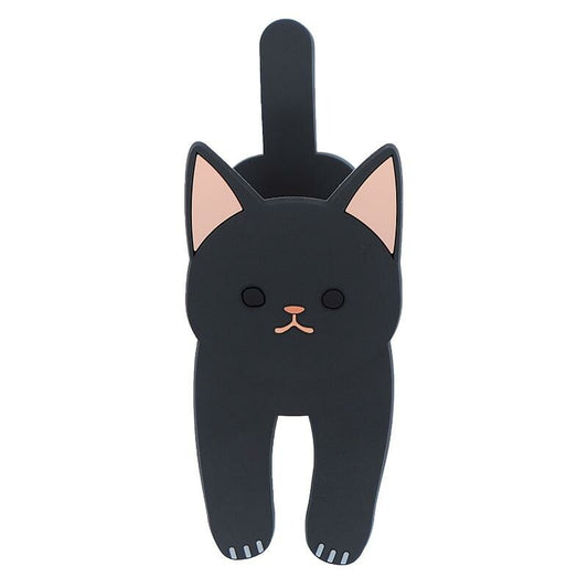 Toyo Case Refrigerator Magnet Hook with Clip - Black Cat