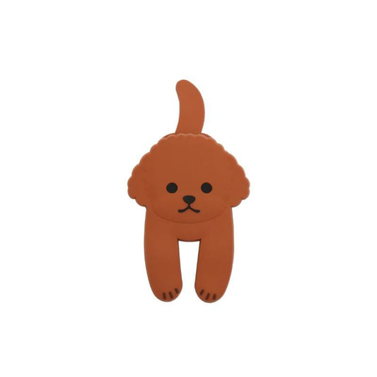 Toyo Case Refrigerator Magnet Hook with Clip - Toy Poodle