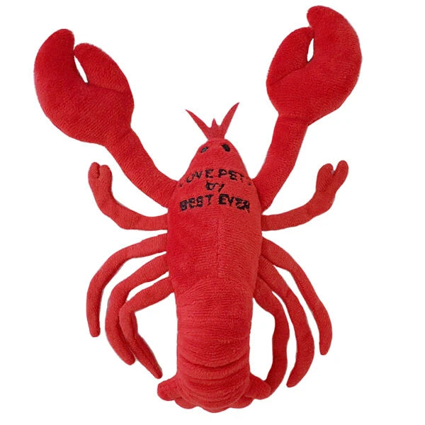 Squeaky Lobster Dog Toy | BESTEVER Love Pets