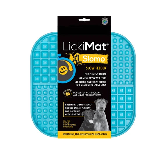 LICKIMAT DOG SLOMO TURQUIOSE X-LARGE