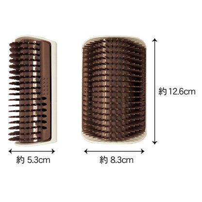 Cattyman Cat Grooming Brush Fixable on Wall/Pillar