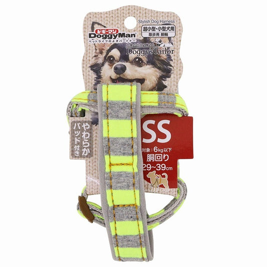 DoggyMan Doggy's Tailor Tinny Dog Harness | Chihuahua Harness -  Light Green/Grey