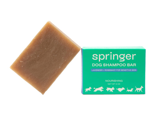Springland Dog Shampoo Bar - Nourishing, Lavender + Rosemary