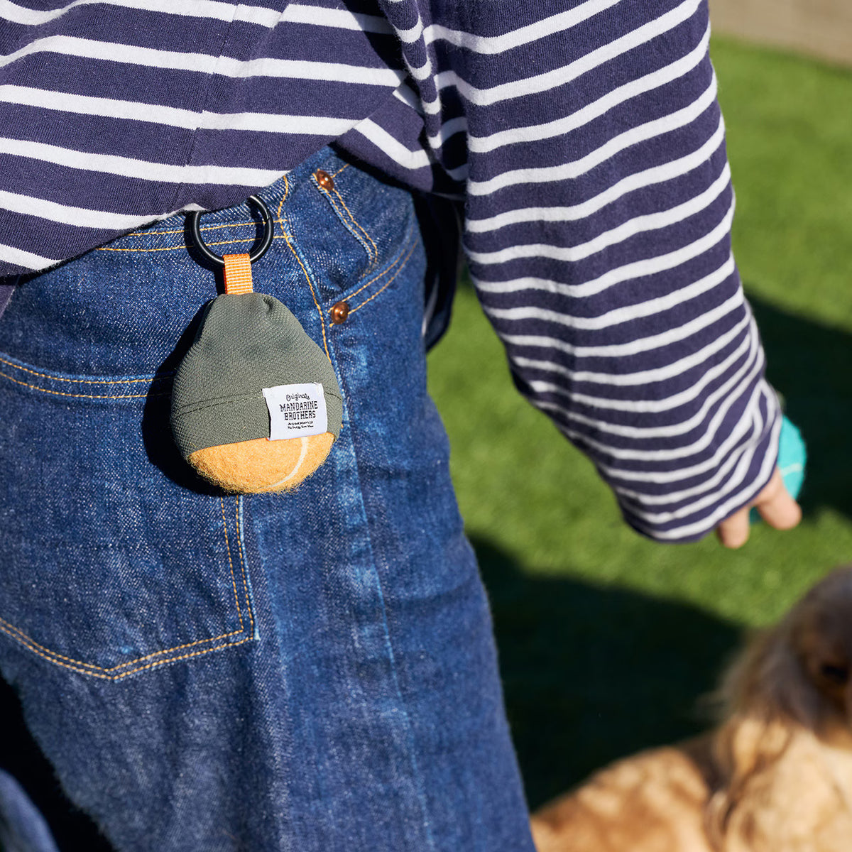 Mandarine Brothers BALL'S BEANIE Dog Toy